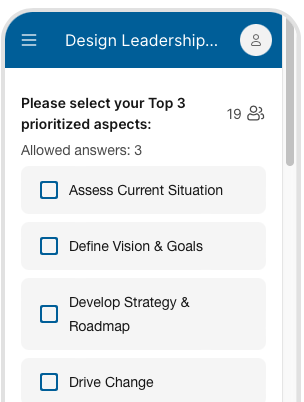 Example for Slido Poll